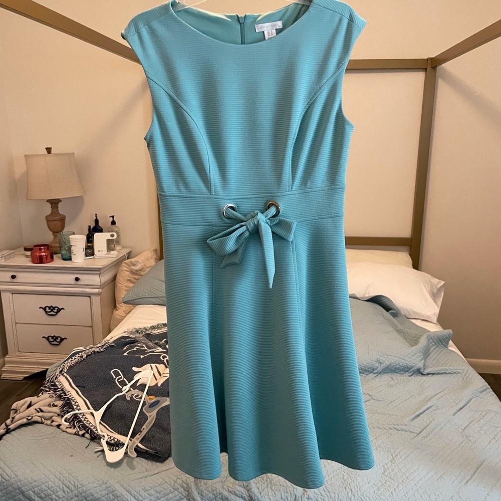 London times fit and flare dress